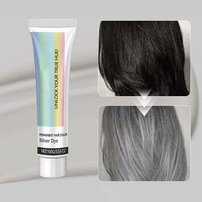 Βαφή μαλλιών 2 σε 1 Natural Essence Extract Silver Hair Dye