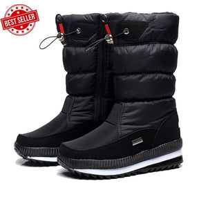 🔥Hot Sale 50% OFF🔥Women's premium waterproof, non-slip faux fur snow boots