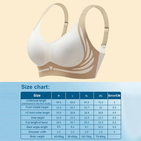 🔥🔥 Ανύψωση Anti-Sagging Wire-Free Push-up Bra